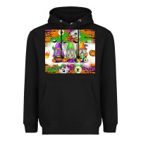 Black Halloween Gnomes Heavyweight Hoodie - texasbilliewilder