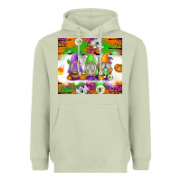 Matcha Halloween Gnomes Heavyweight Hoodie - texasbilliewilder