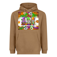 Toasted Coconut Halloween Gnomes Heavyweight Hoodie - texasbilliewilder