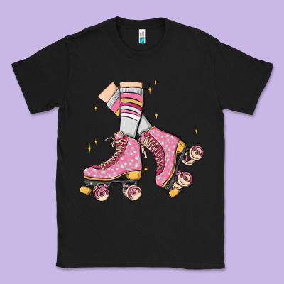 Skate Classic Tee Designed By Maliassmallbusiness