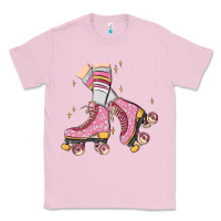 Bubblegum Pink skate Classic Tee - MaliasSmallBusiness