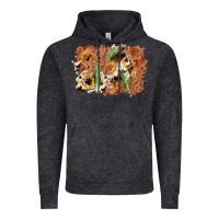 Vintage Black horseshoe cowhide cactus background Vintage Hoodie - AdoDesignShop