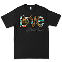 Black lov of thecows Premium Tee - CowhideDigitalArt