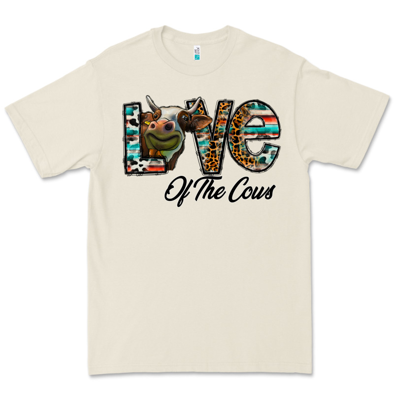 Lov Of Thecows Premium Tee by CowhideDigitalArt | Teevron