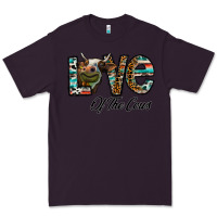 Plum lov of thecows Premium Tee - CowhideDigitalArt