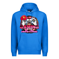 True Royal Gaming is my valentine Premium Hoodie - HowdyJamesFarm