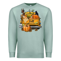 Seafoam Fall Truck Premium Sweatshirt - texasbilliewilder