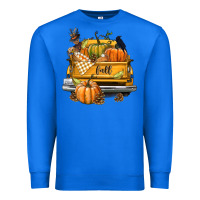 True Royal Fall Truck Premium Sweatshirt - texasbilliewilder