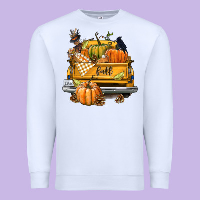 Fall Truck Premium Sweatshirt Designed By Texasbilliewilder