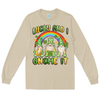 Mushroom lucky and i gnome it Long Sleeve Tee - MaliasSmallBusiness