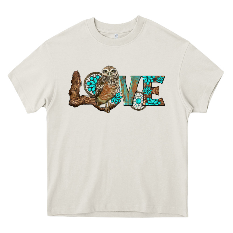Owl Love Heavy Core Tee by BarkalooDesign | Teevron