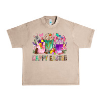 French Oak Happy Easter coffee cups with Bunny Urban Heavy Tee - NancyCooperArtShop
