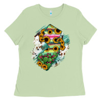 Matcha New jersey State Map Ladies Tee - RanaPortraitStore