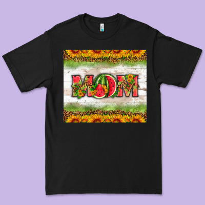 Mom Watermelon Premium Tee Designed By Hra Design Shop