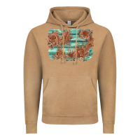 Vintage Camel wood leather background Vintage Hoodie - AdoDesignShop