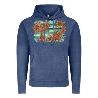 Vintage Denim wood leather background Vintage Hoodie - AdoDesignShop