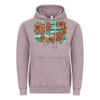 Vintage Zinc wood leather background Vintage Hoodie - AdoDesignShop