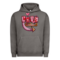Pigment Tornado Valentine's Day love vacant Urban Hoodie - FaDigitalArtStudio
