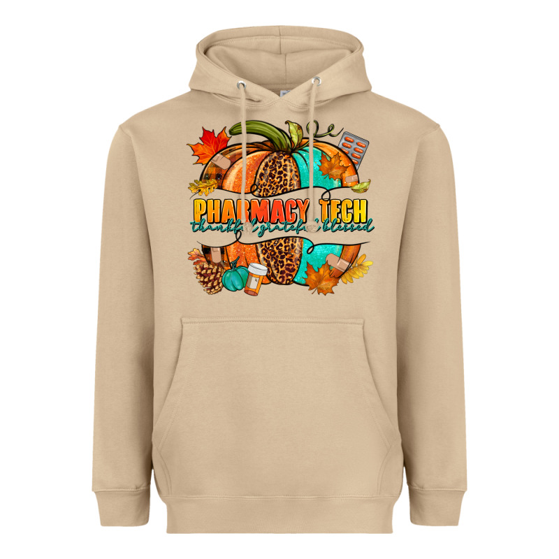 Pharmacy Tech Pumpkin Heavyweight Hoodie by NancyCooperArtShop | Teevron