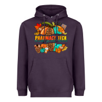 Plum pharmacy tech pumpkin Heavyweight Hoodie - NancyCooperArtShop