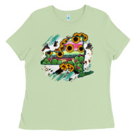 Matcha New York State Map Ladies Tee - RanaPortraitStore