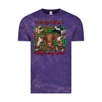 Cloud Purple christmas with my herd cows Vintage Tee - BarkalooDesign