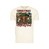 Vintage Arctic christmas with my herd cows Vintage Tee - BarkalooDesign
