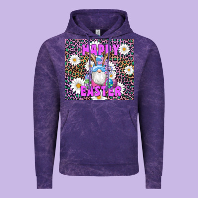 Easter Happy Easter Gnomes Bunny Daisys Vintage Hoodie Designed By Artiststas