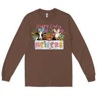 Chestnut happy easter heifers Long Sleeve Tee - MaliasSmallBusiness