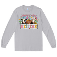Moon Dust happy easter heifers Long Sleeve Tee - MaliasSmallBusiness