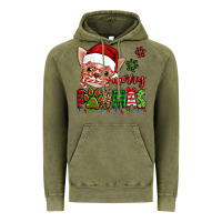 Vintage Olive merry pawmas christmas chihuahua Vintage Hoodie - Jasminsmagicworld