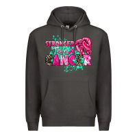 Smoke Stronger than Cancer Premium Hoodie - HowdyJamesFarm