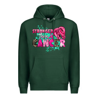 Stronger Than Cancer Premium Hoodie | Teevron