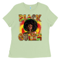 Matcha Black queen juneteenth Ladies Tee - Zillion Design Studio