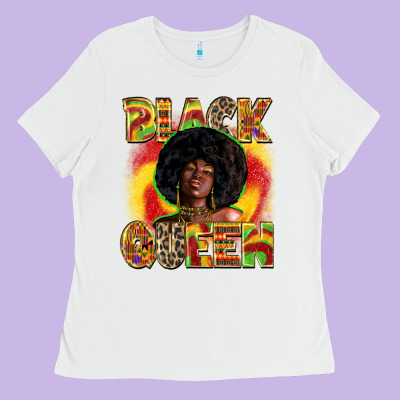 Black Queen Juneteenth Ladies Tee Designed By Zillion Design Studio