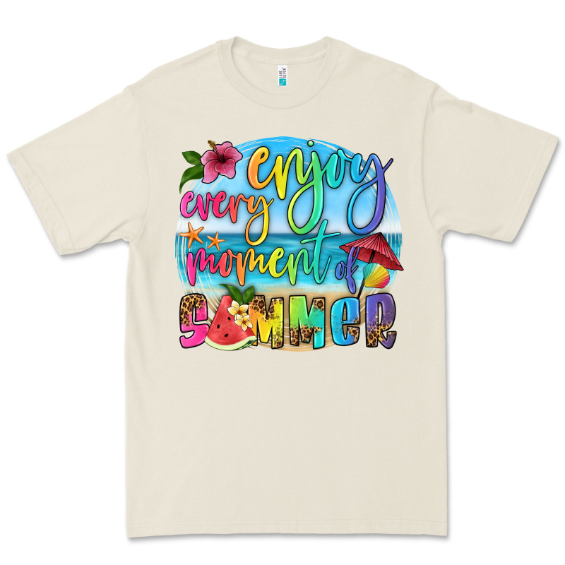 Enjoy Every Moment Of Summer Premium Tee by HRA Design Shop | Teevron