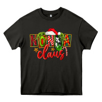 Asphalt christmas nonna claus Heavy Core Tee - FaDigitalArtStudio