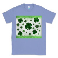 Colony Blue shamrock Classic Tee - MaliasSmallBusiness