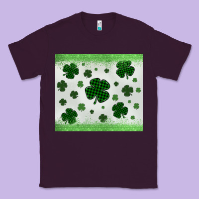 Shamrock Classic Tee Designed By Maliassmallbusiness