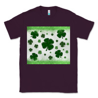 Plum shamrock Classic Tee - MaliasSmallBusiness
