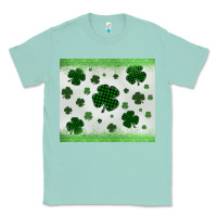 Seafoam shamrock Classic Tee - MaliasSmallBusiness