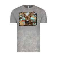 Cloud Rock western wreath baby calf Vintage Tee - BarkalooDesign