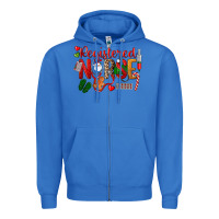 True Royal Registered Nurse Christmas Zipper Hoodie - LillyAllenDesigns