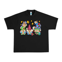 Black easter gnome with eggs Urban Heavy Tee - AdoDesignShop