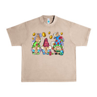 French Oak easter gnome with eggs Urban Heavy Tee - AdoDesignShop