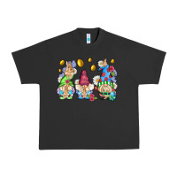 Pigment Black easter gnome with eggs Urban Heavy Tee - AdoDesignShop
