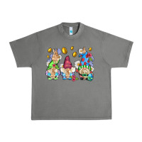Tornado easter gnome with eggs Urban Heavy Tee - AdoDesignShop