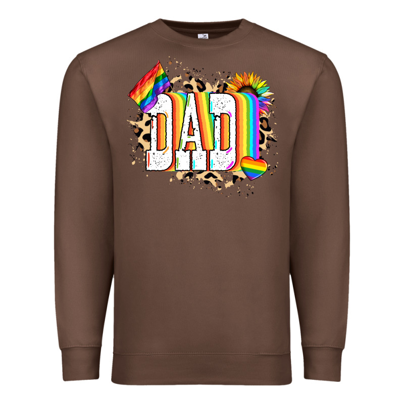 Dad Pride Premium Sweatshirt by NancyCooperArtShop | Teevron
