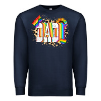 Navy Dad Pride Premium Sweatshirt - NancyCooperArtShop