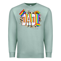 Seafoam Dad Pride Premium Sweatshirt - NancyCooperArtShop